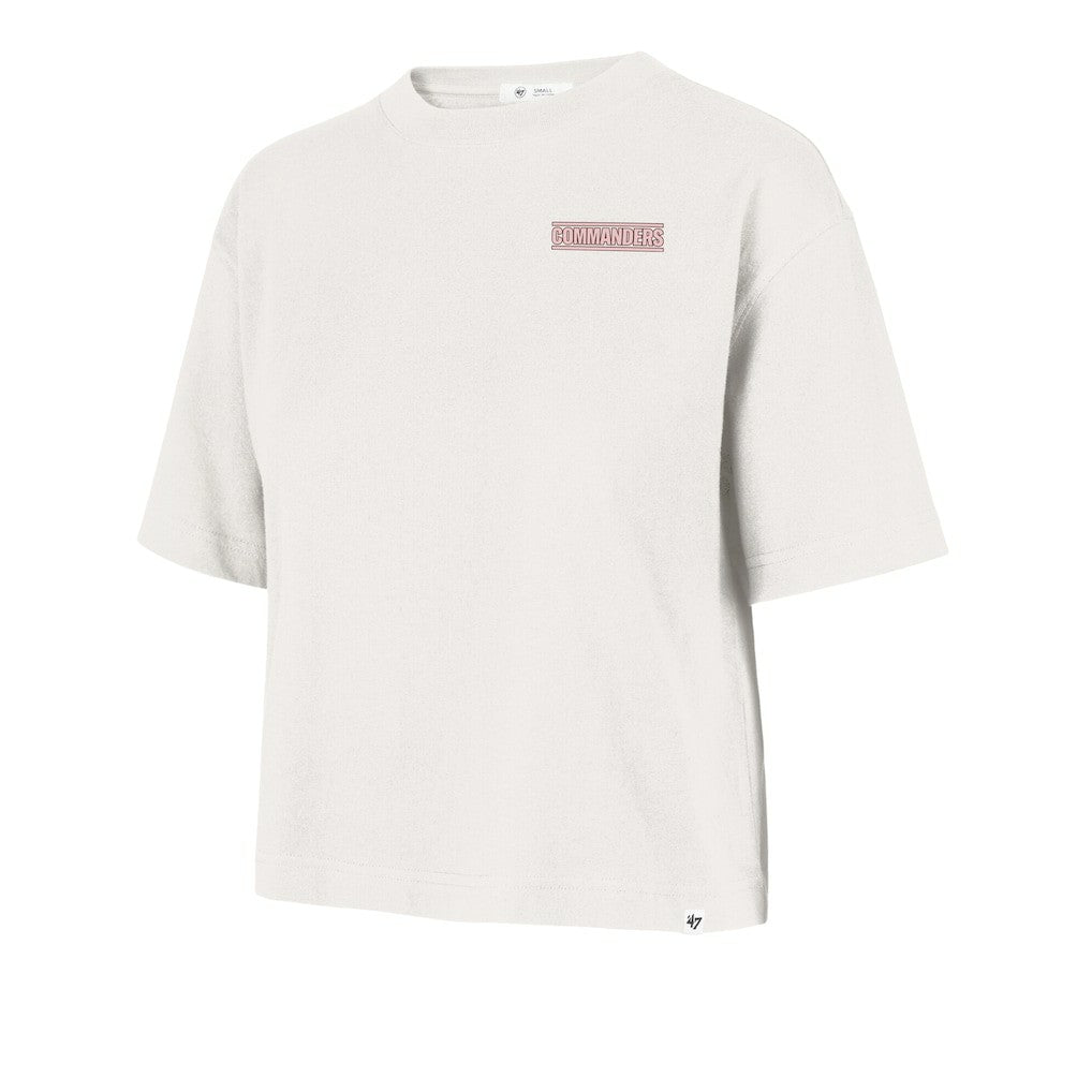 Washington Commanders '47 Women's Love Letter Reed City T-Shirt - Cream for sale