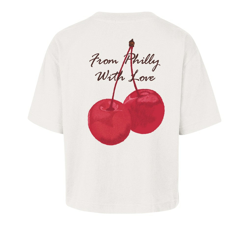 Philadelphia Eagles '47 Women's Love Letter Reed City T-Shirt - Cream sale