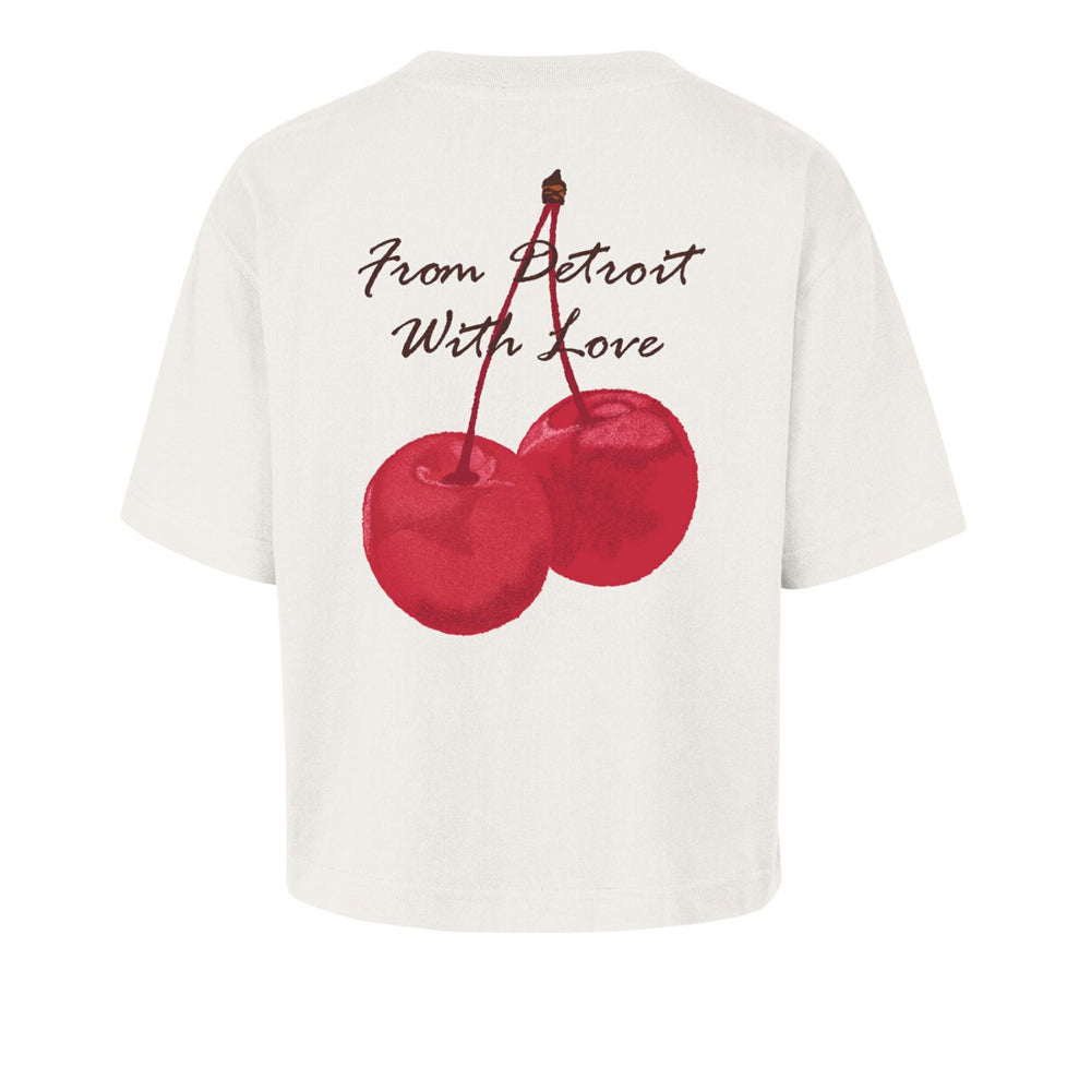 Detroit Lions '47 Women's Love Letter Reed City T-Shirt - Cream cheap