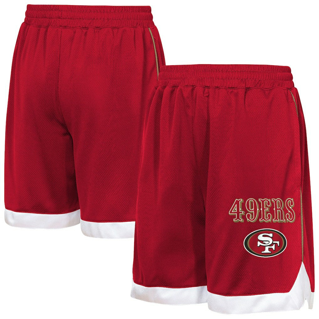 San Francisco 49ers Outerstuff Youth All Star Mesh Shorts - Scarlet online