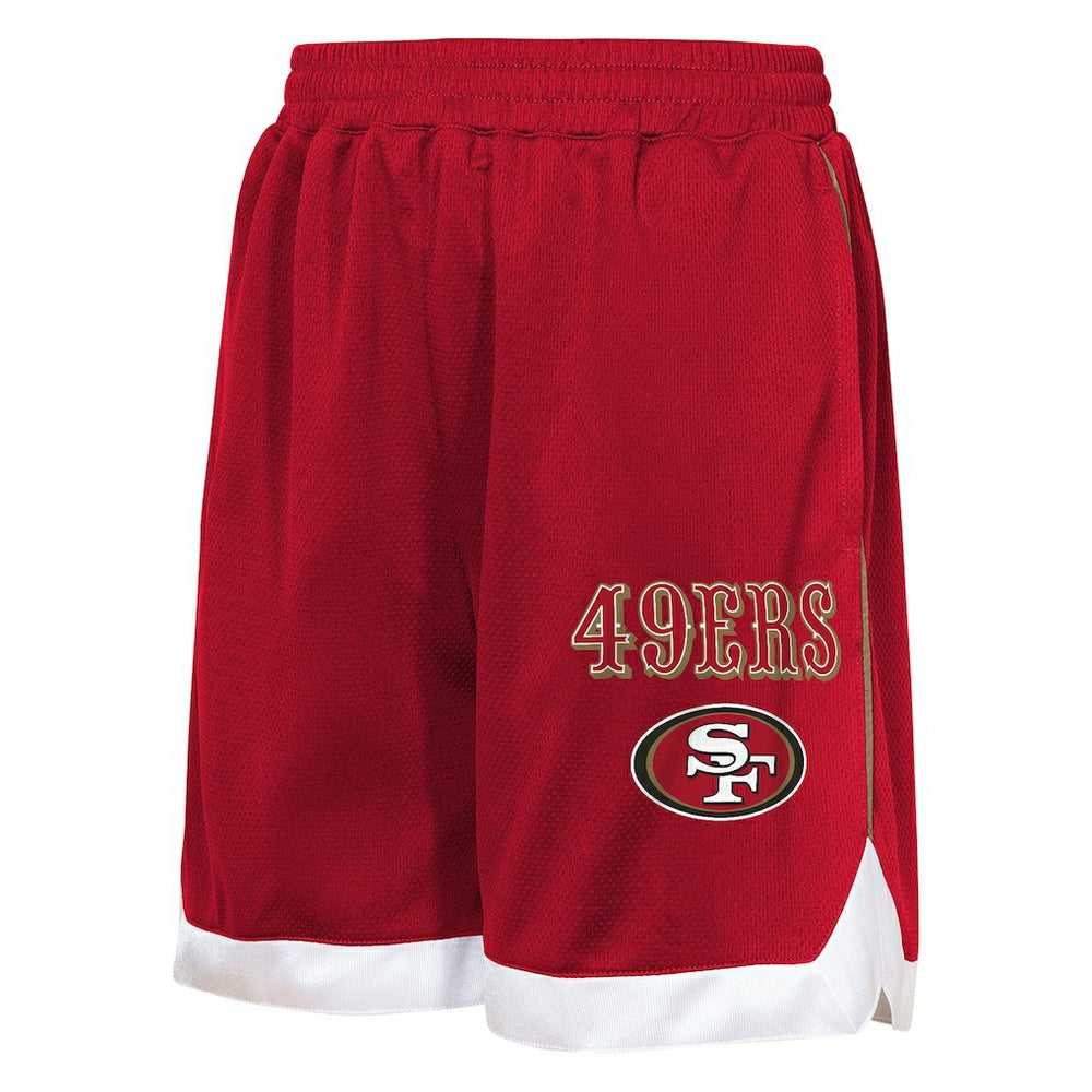 San Francisco 49ers Outerstuff Youth All Star Mesh Shorts - Scarlet online
