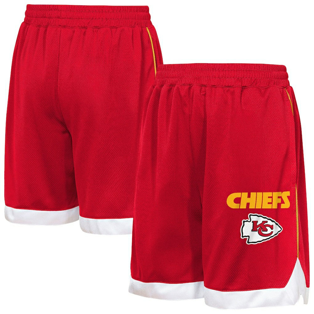 Kansas City Chiefs Outerstuff Youth All Star Mesh Shorts - Red for sale