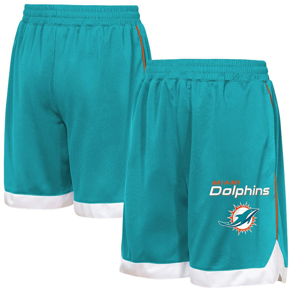 Miami Dolphins Outerstuff Youth All Star Mesh Shorts - Aqua cheap