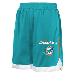 Miami Dolphins Outerstuff Youth All Star Mesh Shorts - Aqua cheap