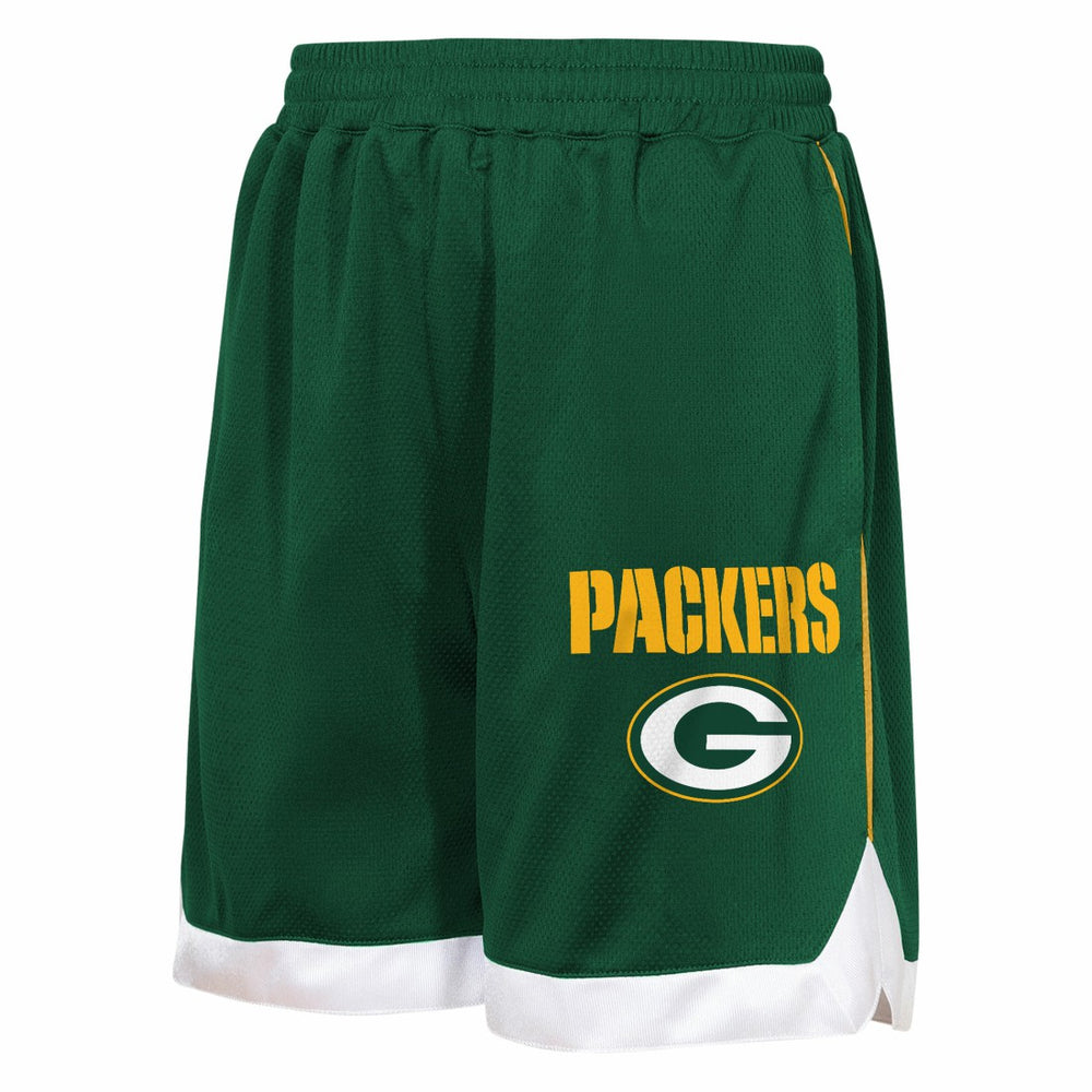 Green Bay Packers Outerstuff Youth All Star Mesh Shorts - Green online