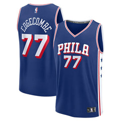 V. J. Edgecombe Philadelphia 76ers Youth 2025 NBA Draft First Round Pick Fast Break Replica Jersey - Icon Edition - Royal | Fanatics sale