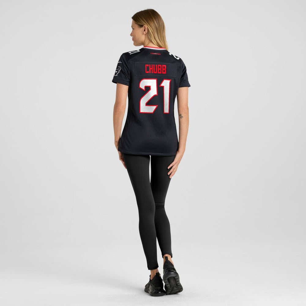 Nick Chubb Houston Texans Women's Team Game Jersey - Navy | Nike for sale