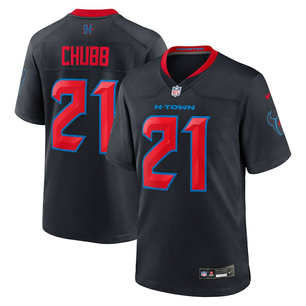 Nick Chubb Houston Texans Alternate 2 Game Jersey - Navy | Nike cheap
