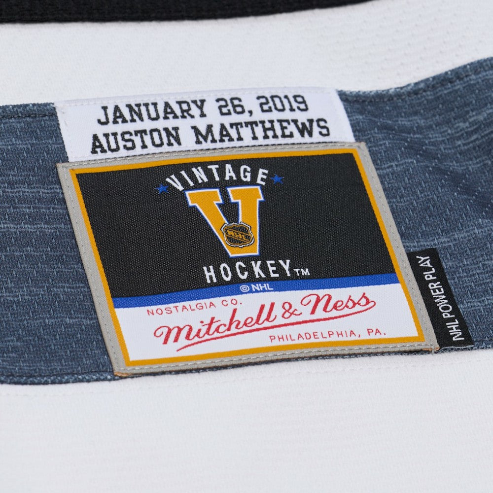 Auston Matthews Mitchell & Ness 2019 All-Star Game Power Play Jersey White