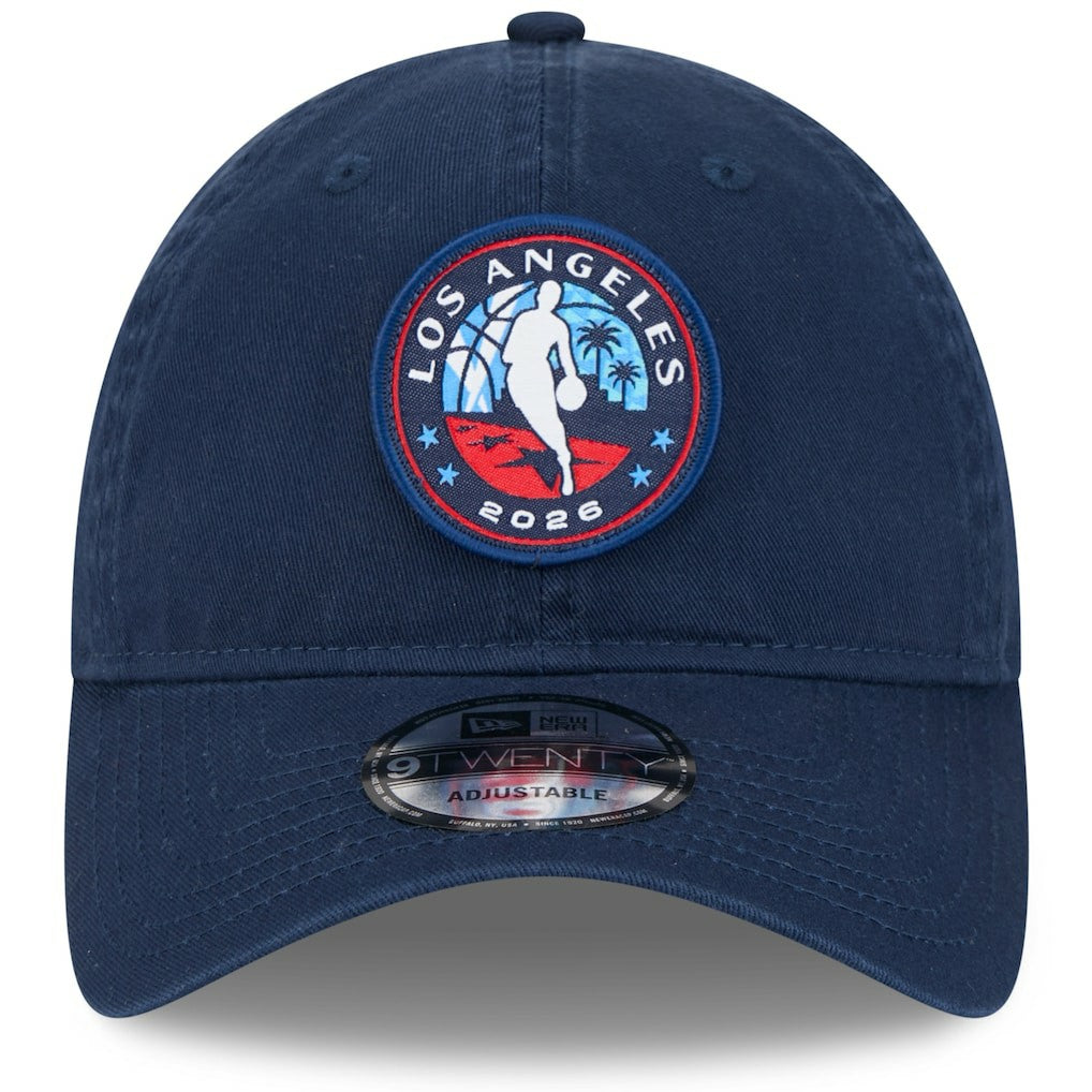 2026 NBA All-Star Game Circle Logo 9TWENTY Adjustable Hat - Blue | New Era for sale