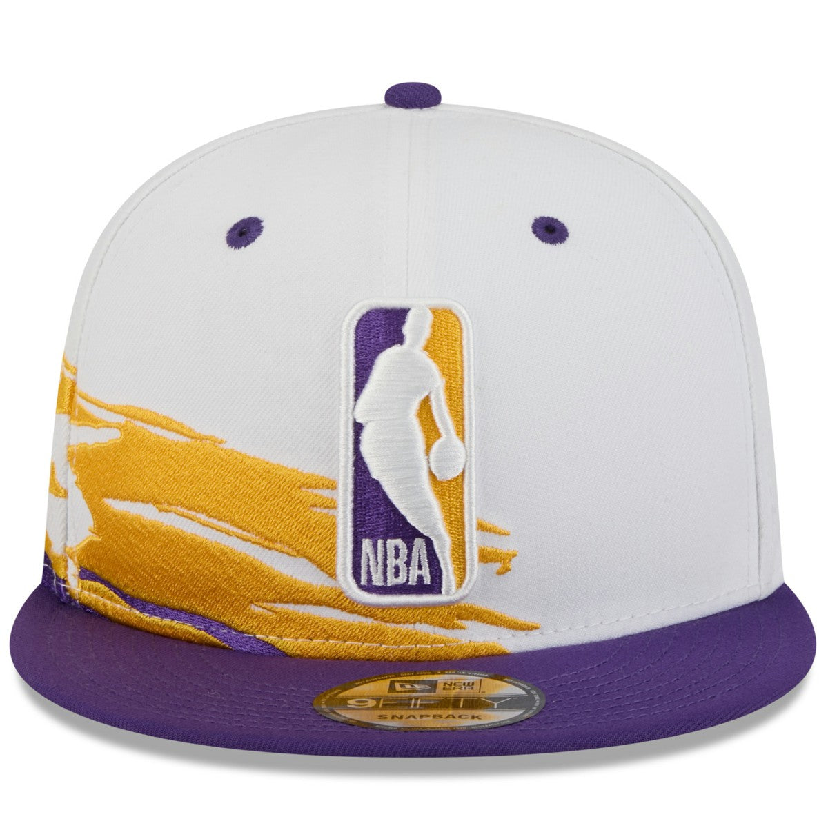 Los Angeles Lakers 2026 NBA All-Star Game Brushstroke 9FIFTY Snapback Hat - White/Purple | New Era cheap