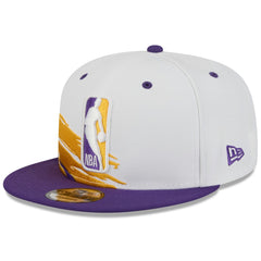 Los Angeles Lakers 2026 NBA All-Star Game Brushstroke 9FIFTY Snapback Hat - White/Purple | New Era cheap