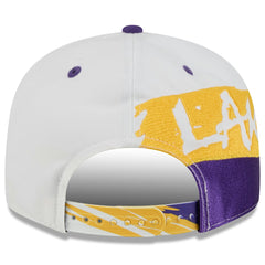 Los Angeles Lakers 2026 NBA All-Star Game Brushstroke 9FIFTY Snapback Hat - White/Purple | New Era cheap