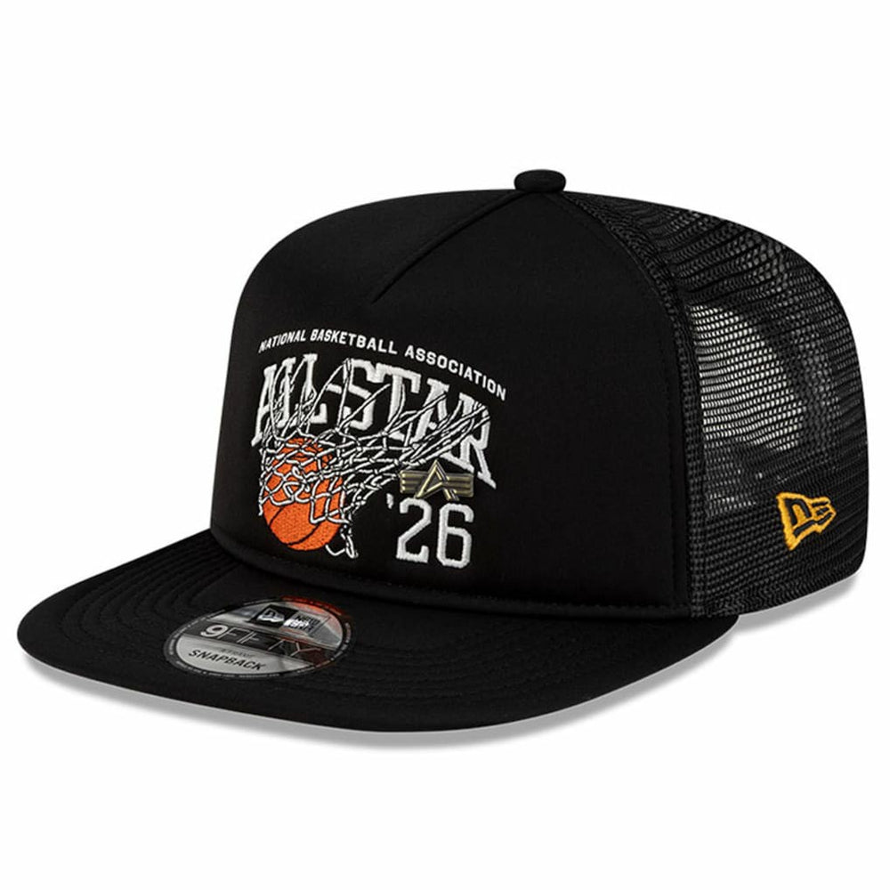 2026 NBA All-Star Game x Alpha Industries 9FIFTY Snapback Trucker Hat - Black | New Era shop