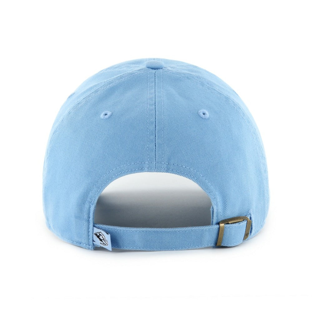 Utah Mammoth '47 Logo Clean Up Adjustable Hat Light Blue