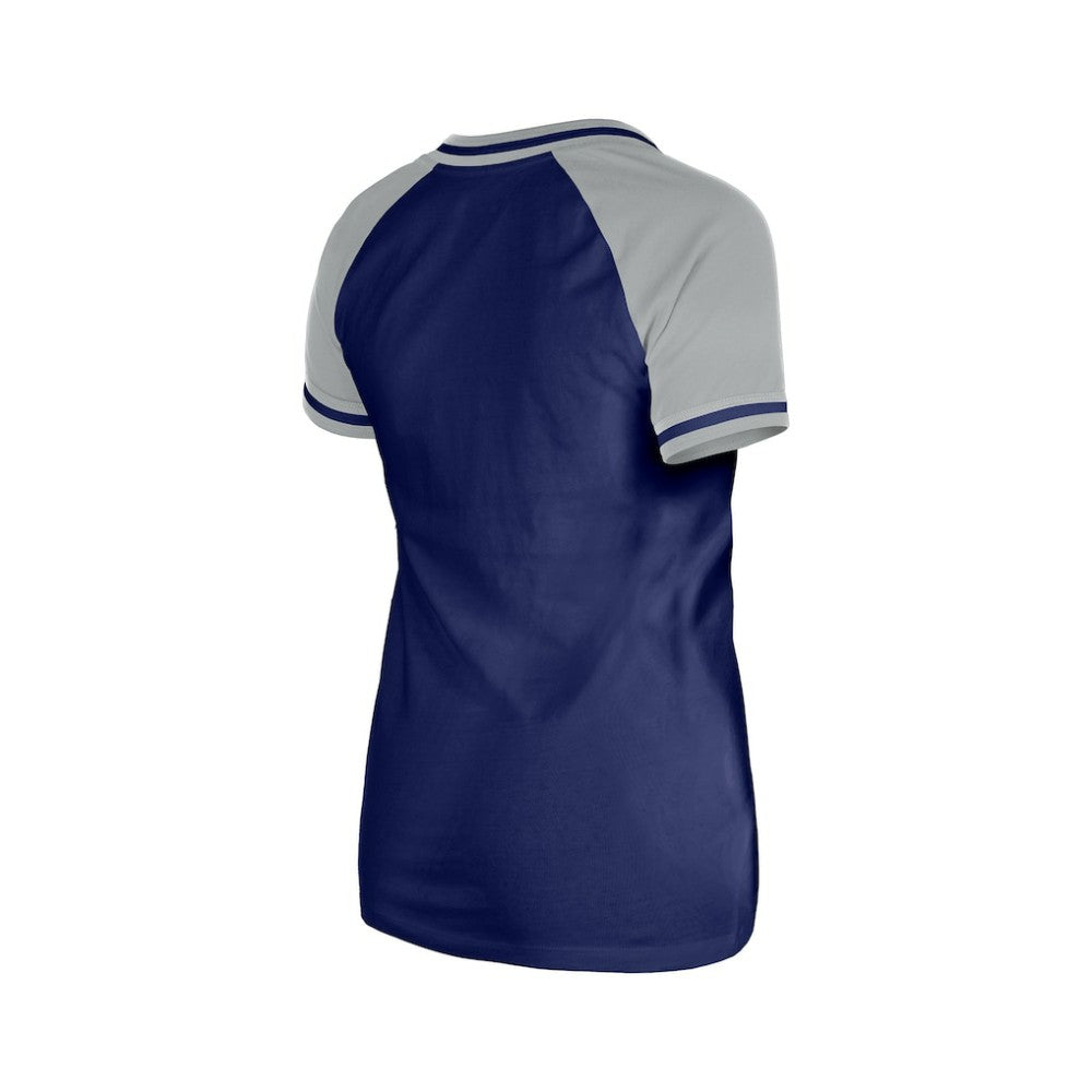 Los Angeles Dodgers Women's Gameday V-Neck T-Shirt - Royal | New Era