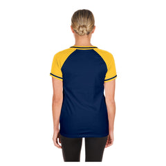 Milwaukee Brewers Women's Gameday V-Neck T-Shirt - Navy | New Era