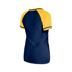 Milwaukee Brewers Women's Gameday V-Neck T-Shirt - Navy | New Era