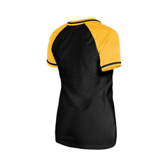 Pittsburgh Pirates Women's Gameday V-Neck T-Shirt - Black | New Era