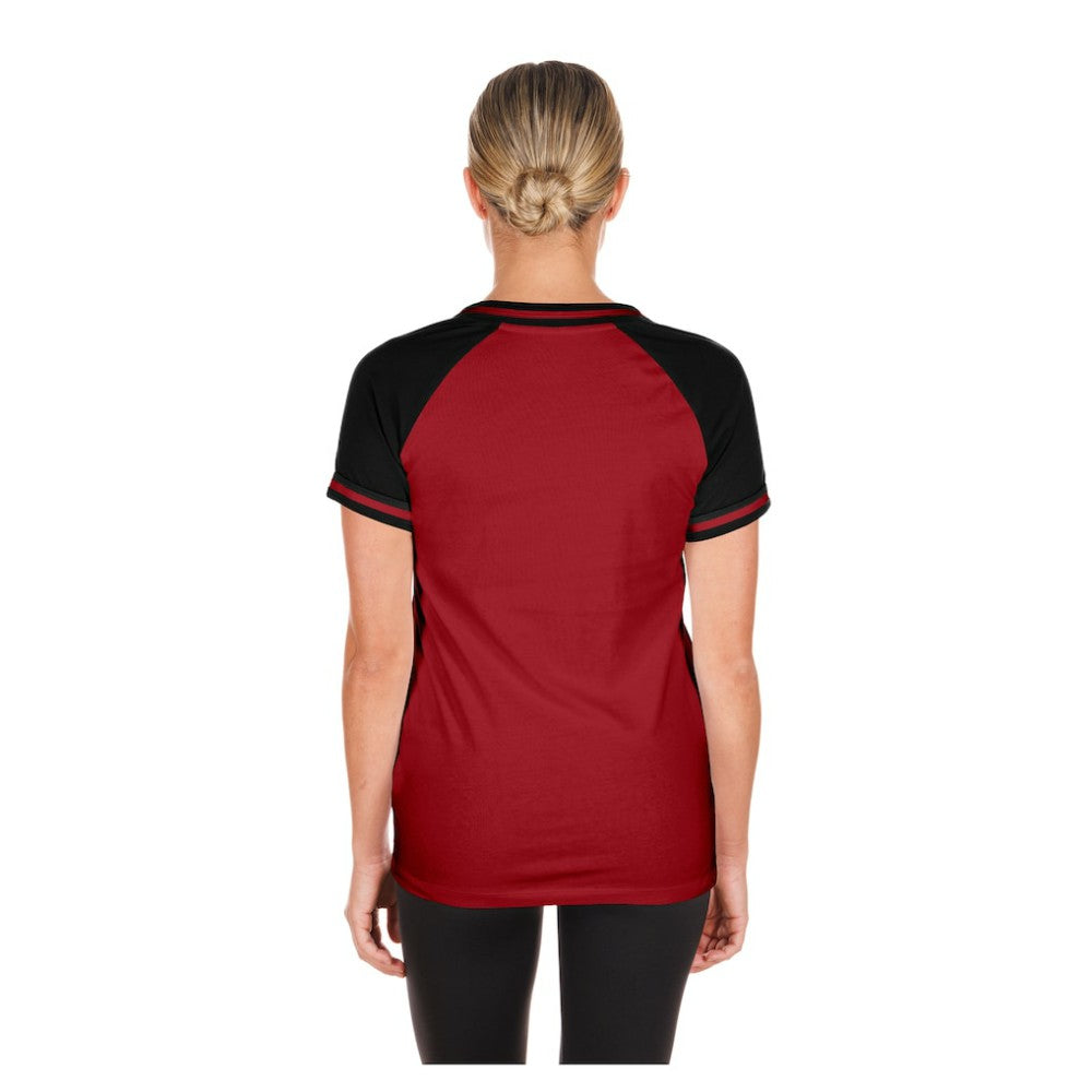 Arizona Diamondbacks Women's Gameday V-Neck T-Shirt - Red | New Era