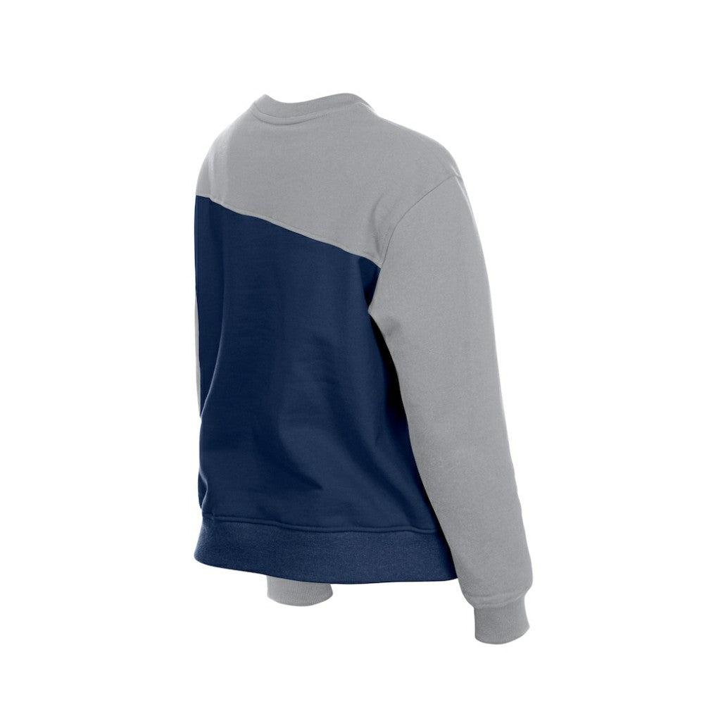 New York Yankees Women's Gameday Fleece Sweatshirt - Navy/Gray | New Era