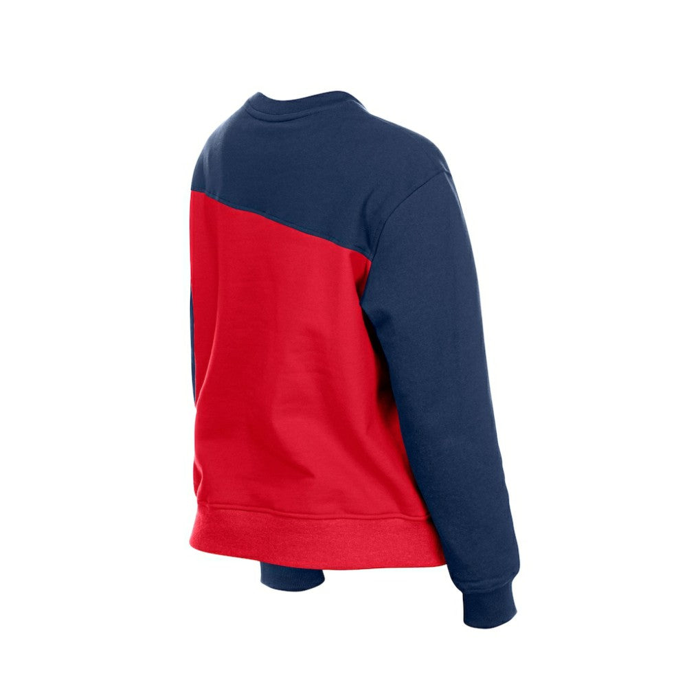 Philadelphia Phillies Women's Gameday Fleece Sweatshirt - Red/Navy | New Era