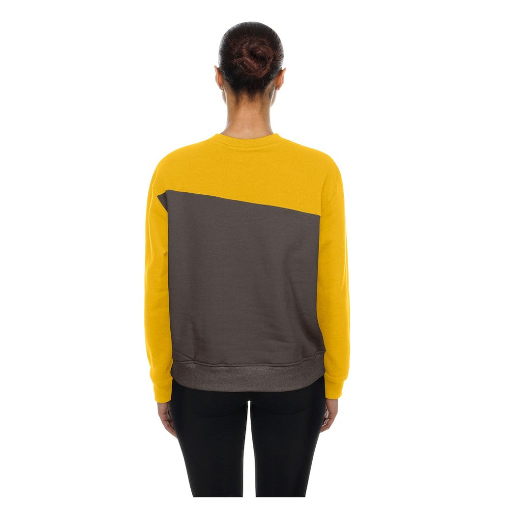 San Diego Padres Women's Gameday Fleece Sweatshirt - Brown/Gold | New Era