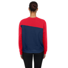 Boston Red Sox Women's Gameday Fleece Sweatshirt - Navy/Red | New Era