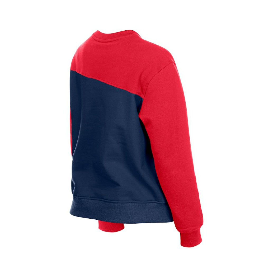 Boston Red Sox Women's Gameday Fleece Sweatshirt - Navy/Red | New Era