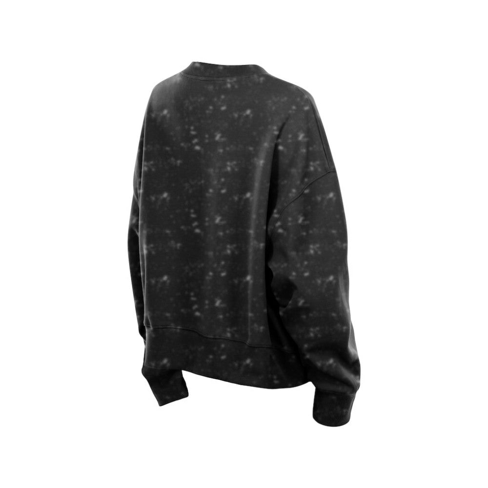 San Francisco Giants Women's Throwback Oversized Boxy Sweatshirt - Black | New Era