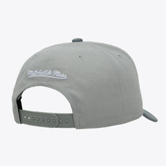 Philadelphia Phillies Cooperstown Thunderstorm Head Coach Pro-Crown Adjustable Hat - Gray | Mitchell & Ness