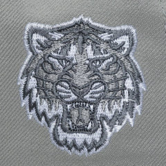 Detroit Tigers Thunderstorm Head Coach Pro-Crown Adjustable Hat - Gray | Mitchell & Ness