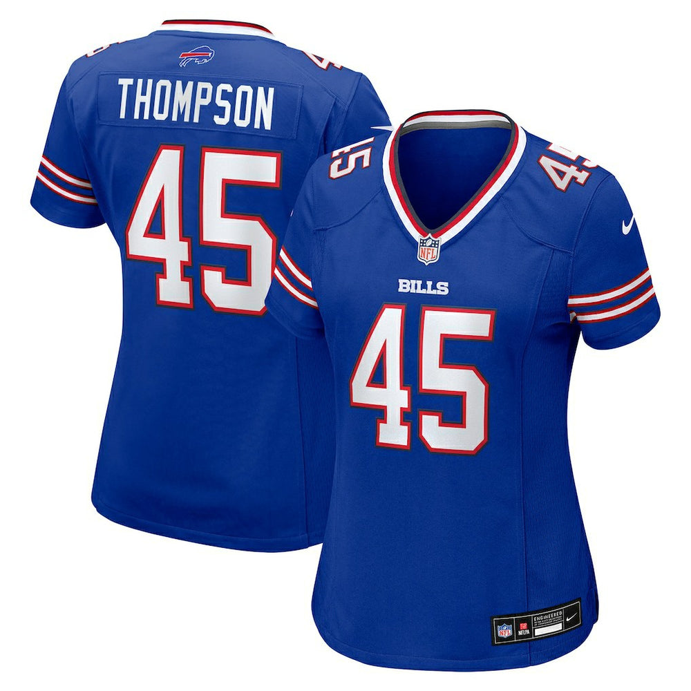 Shaq Thompson Buffalo Bills Women's Team Game Jersey - Royal | Nike on sale