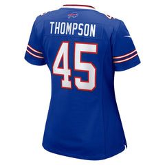 Shaq Thompson Buffalo Bills Women's Team Game Jersey - Royal | Nike on sale