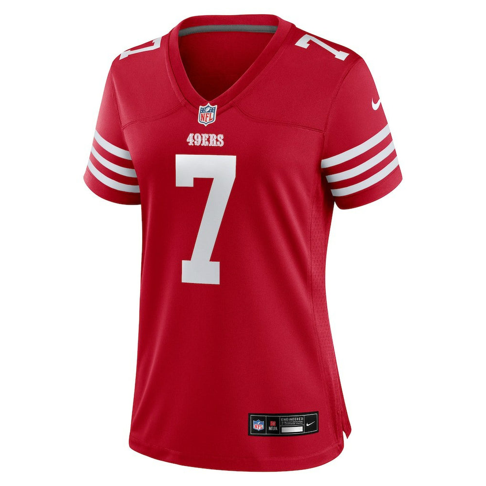 Thomas Morstead San Francisco 49ers Women's Team Game Jersey - Scarlet | Nike discount