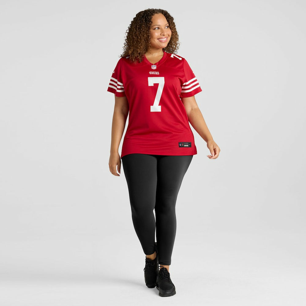 Thomas Morstead San Francisco 49ers Women's Team Game Jersey - Scarlet | Nike discount
