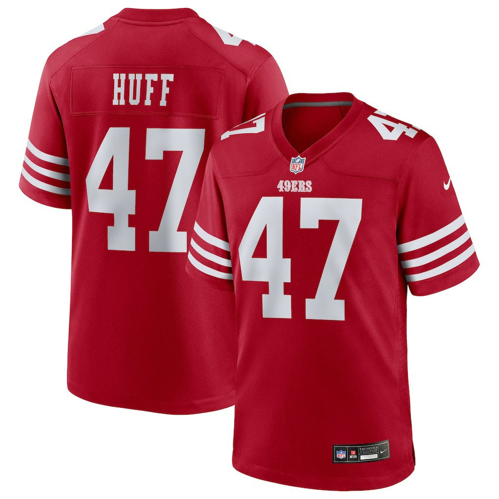 Bryce Huff San Francisco 49ers Team Game Jersey - Scarlet | Nike discount