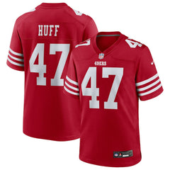 Bryce Huff San Francisco 49ers Team Game Jersey - Scarlet | Nike discount