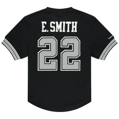 Emmitt Smith Dallas Cowboys Retired Player Name & Number Mesh Top - Black discount