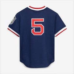 Nomar Garciaparra Boston Red Sox Authentic Batting Practice Jersey - Navy | Mitchell & Ness