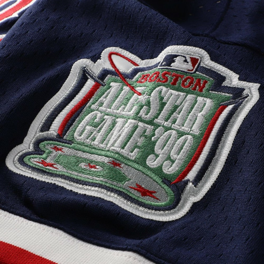 Nomar Garciaparra Boston Red Sox Authentic Batting Practice Jersey - Navy | Mitchell & Ness