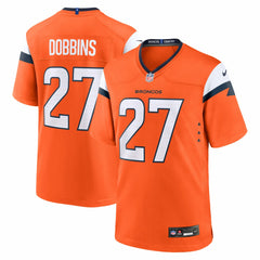 J.K. Dobbins Denver Broncos Team Game Jersey - Orange | Nike sale