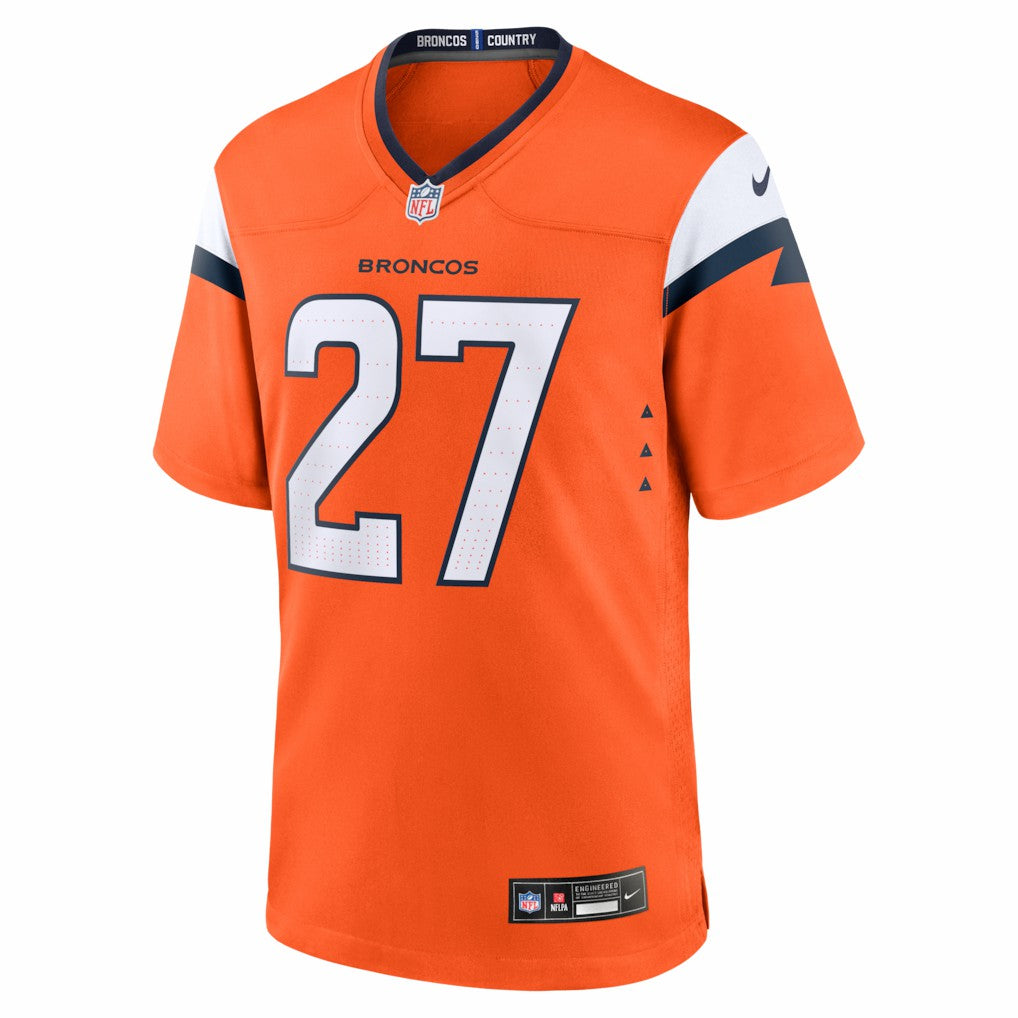 J.K. Dobbins Denver Broncos Team Game Jersey - Orange | Nike sale