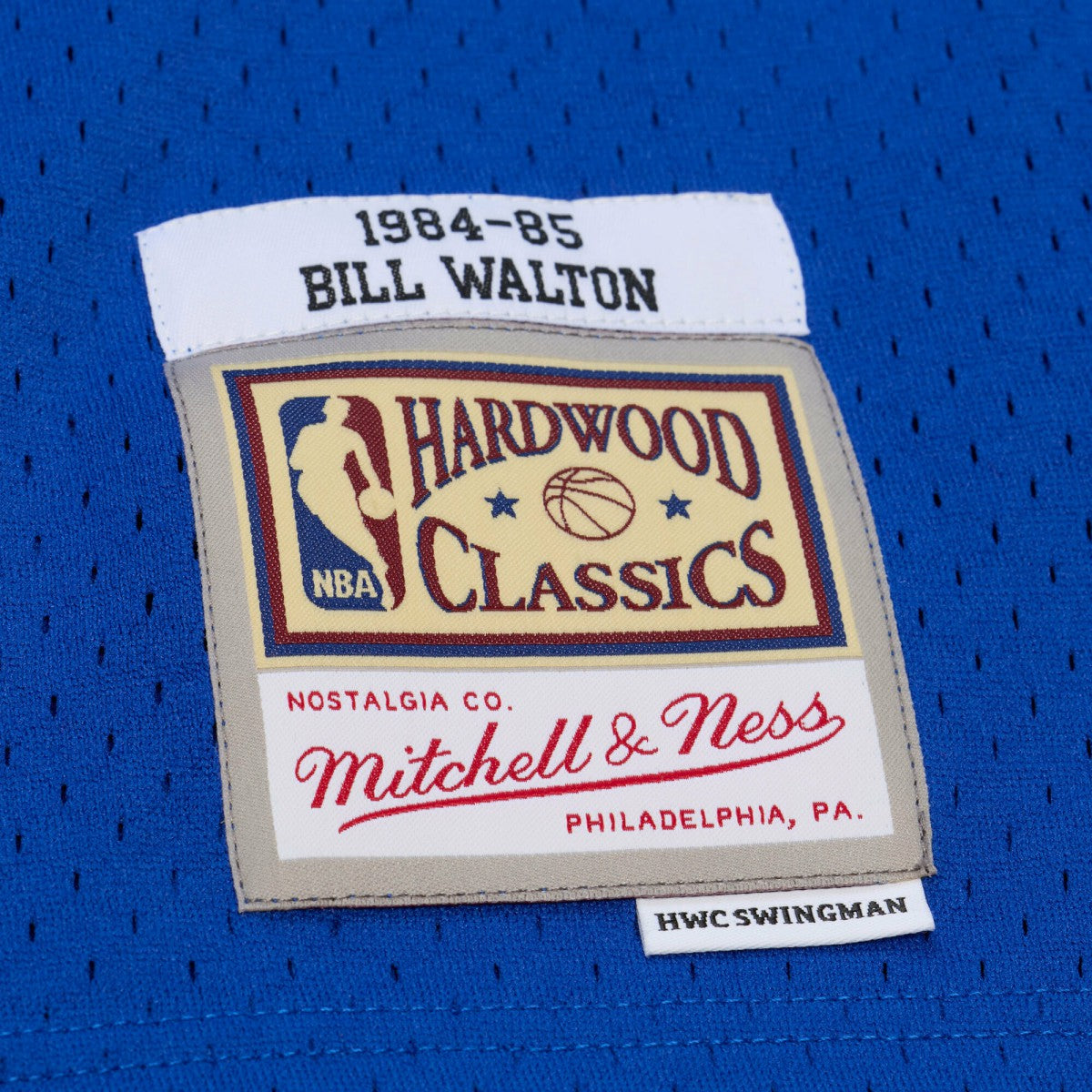 Bill Walton LA Clippers 1984-85 Swingman Jersey - Royal | Mitchell & Ness for sale