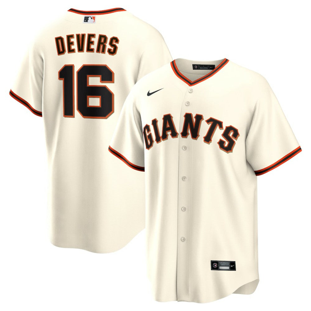 Rafael Devers San Francisco Giants Home Replica Player Jersey - White | Nike