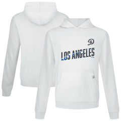 Los Angeles Dodgers Levelwear City Connect Relay Core Logo Pullover Hoodie - White