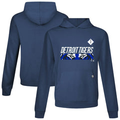 Detroit Tigers Levelwear City Connect Relay Core Logo Pullover Hoodie - Navy