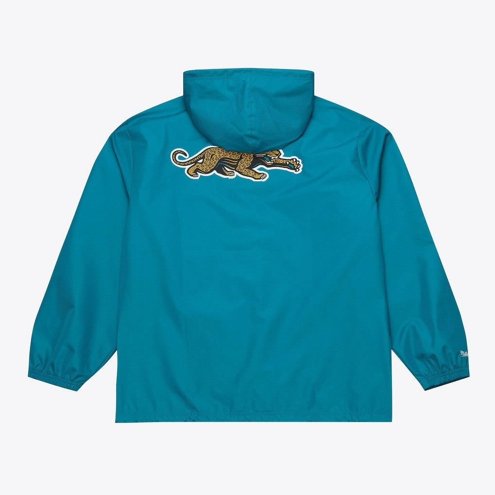Jacksonville Jaguars Coaches Full-Snap Hooded Windbreaker Jacket - Teal for sale