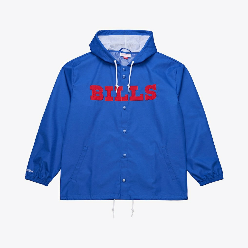 Buffalo Bills Coaches Full-Snap Hooded Windbreaker Jacket - Royal on sale