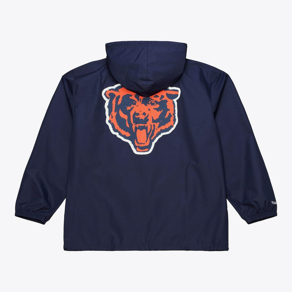 Chicago Bears Coaches Full-Snap Hooded Windbreaker Jacket - Navy online